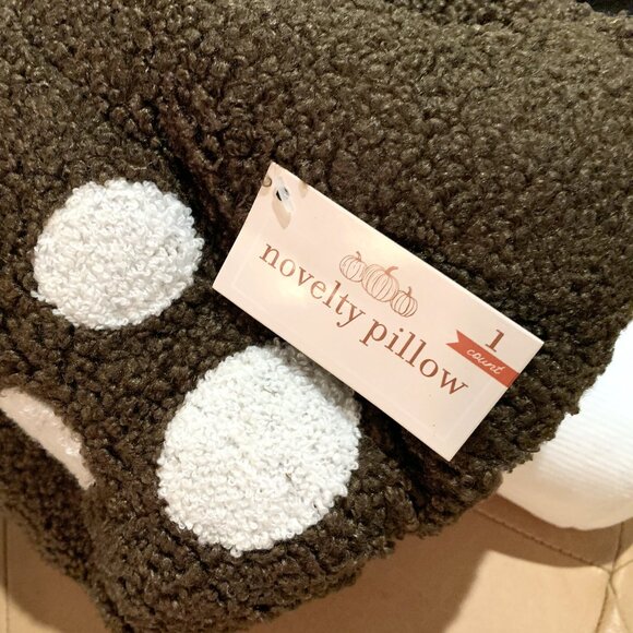 Set of 2 Target Bullseye Playground Brown Mushroom Novelty Throw Pillow New 2025 - Picture 4 of 4